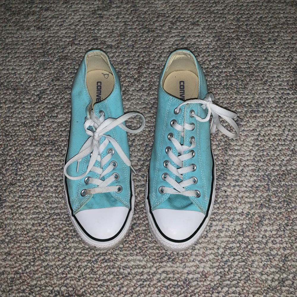 Blue converse